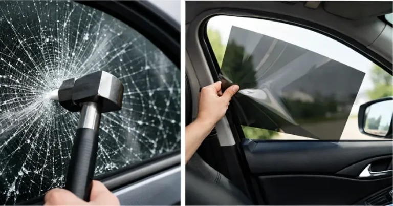 Por qué tu auto necesita láminas de seguridad: Más allá del polarizado común